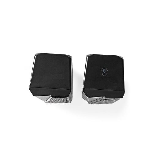 ΣΤΕΡΕΟΦΩΝΙΚΑ GAMING ΗΧΕΙΑ 2.0 18W ΜΕ RGB ΦΩΤΙΣΜΟ NEDIS GSPR31020BK