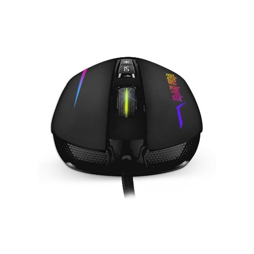 ΕΝΣΥΡΜΑΤΟ RGB GAMING MOUSE ΜΕ ΑΝΑΛΥΣΗ ΕΩΣ 3.200 DPI, NOD IRON FIRE