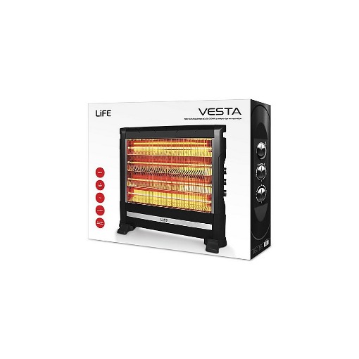 ΗΛΕΚΤΡΙΚΗ ΘΕΡΜΑΣΤΡΑ ΧΑΛΑΖΙΑ 2800W LIFE VESTA