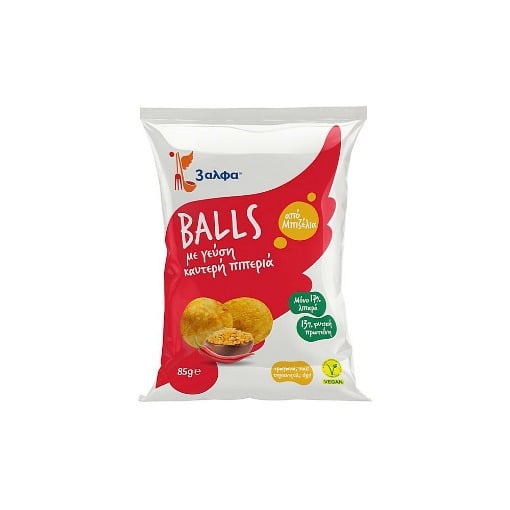 3αλφα BALLS ΚΑΥΤΕΡΗ ΠΙΠΕΡΙΑ 85g