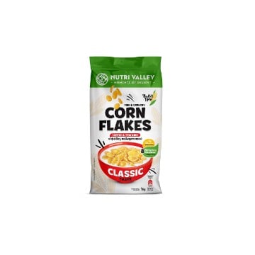 NUTRIE VALLEY CORN FLAKES 1000g
