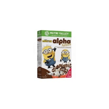 NUTRIE VALLEY MINIONS ΔΗΜΗΤΡΙΑΚΑ ALPHA BITES 375gr