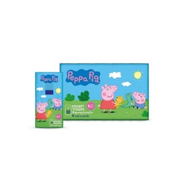 ΧΑΡΤΟΜΑΝΤΗΛΑ ΤΣΕΠΗΣ PEPPA PIGS 4ΦΥΛΑ (6ΤΜΧ)