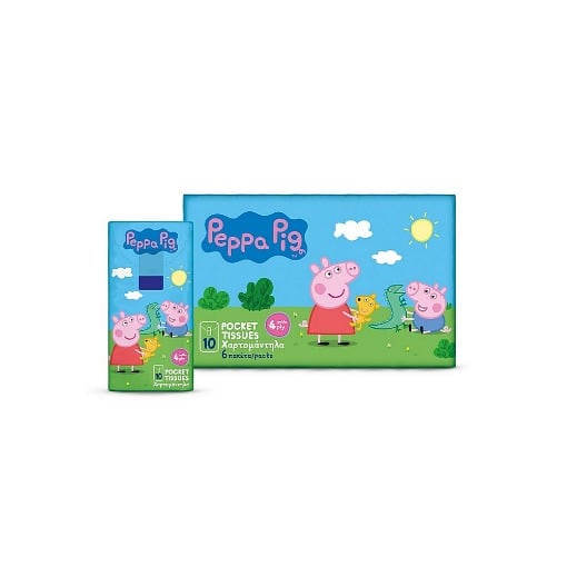 ΧΑΡΤΟΜΑΝΤΗΛΑ ΤΣΕΠΗΣ PEPPA PIGS 4ΦΥΛΑ (6ΤΜΧ)