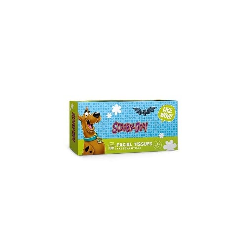 ΧΑΡΤΟΜΑΝΤΗΛΑ FACIAL SCOOBY DOO 4ΦΥΛΛΑ (80ΤΜΧ)