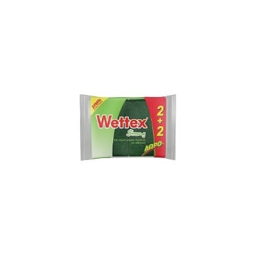WETTEX ΣΦΟΥΓΓΑΡΙΑ ΚΟΥΖΙΝΑΣ STRONG - (2+2 ΔΩΡΟ)