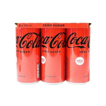 COCA COLA ZERO (6x330ml)