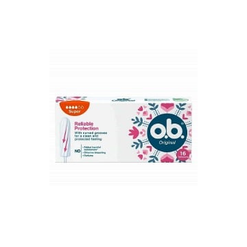 O.B. TAMPONS RELIABLE PROTECTION 16τεμ. - (SUPER)