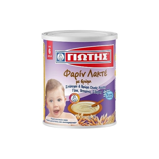 ΓΙΩΤΗΣ ΚΡΕΜΑ ΦΑΡΙΝ ΛΑΚΤΕ ΜΕ ΒΡΩΜΗ 300g