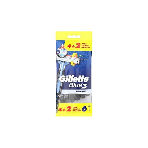 GILLETTE ΞΥΡΑΦΑΚΙΑ BLUE 3 SMOOTH