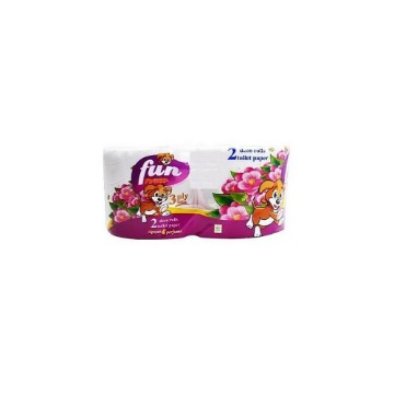 FUN ΧΑΡΤΙ ΥΓΕΙΑΣ ΑΡΩΜΑ 3Φ 95gr. - (2 ΡΟΛΛΑ)