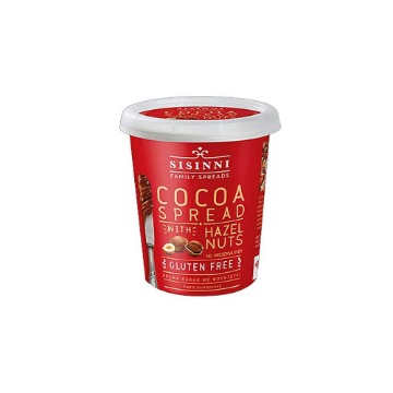 SISINNI ΚΡΕΜΑ ΚΑΚΑΟ 400gr. - (ΜΕ ΦΟΥΝΤΟΥΚΙ) (GLUTEN FREE)