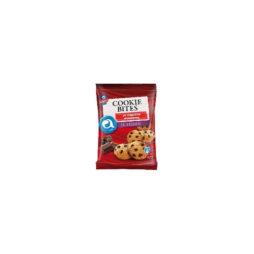 ΑΛΛΑΤΙΝΗ ΜΠΙΣΚΟΤΑ COOKIE BITES ΚΟΜΜΑΤΙΑ ΣΟΚΟΛΑΤΑΣ 70gr Σ10 