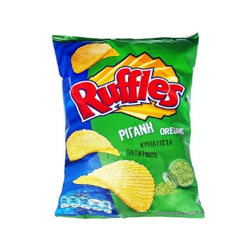 RUFFLES CHIPS 150g - (ΡΙΓΑΝΗ)