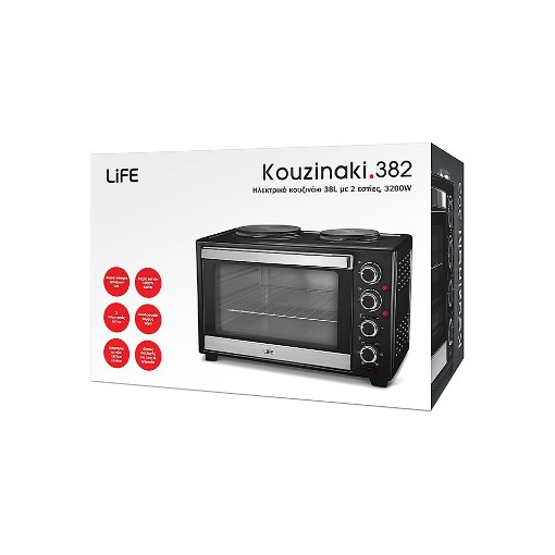ΗΛΕΚΤΡΙΚΟ ΚΟΥΖΙΝΑΚΙ LIFE 382