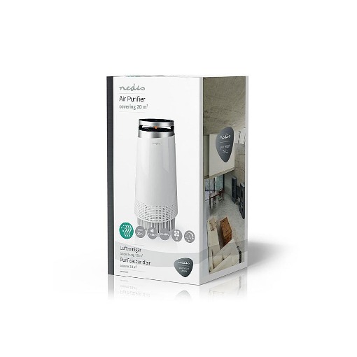 AIR PURIFIER 35W ΓΙΑ ΧΩΡΟΥΣ ΕΩΣ 20m² NEDIS AIPU100CWT