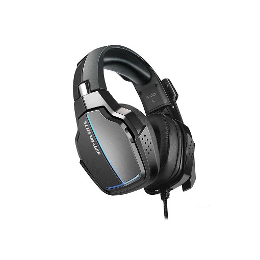 GAMING HEADSET ΜΕ ΑΝΑΔΙΠΛΟΥΜΕΝΟ ΜΙΚΡΟΦΩΝΟ ΚΑΙ RAINBOW RGB LED ΦΩΤΙΣΜΟ NOD SCREAMAGER
