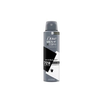 DOVE DEO SPRAY ADVANCED 150ml - (MEN & CARE) (INVISIBLE DRY)