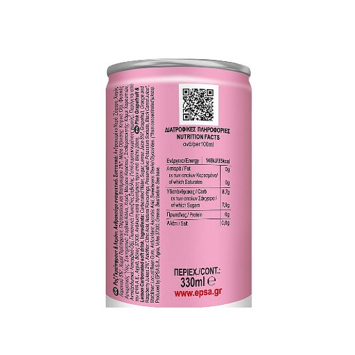 ΕΨΑ PINK LEMONADE ΚΟΥΤΙ 330ml - (6PACK)