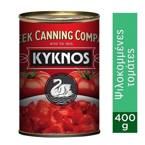 ΚΥΚΝΟΣ ΤΟΜΑΤΕΣ ΨΙΛΟΚΟΜΜΕΝΕΣ 400gr.