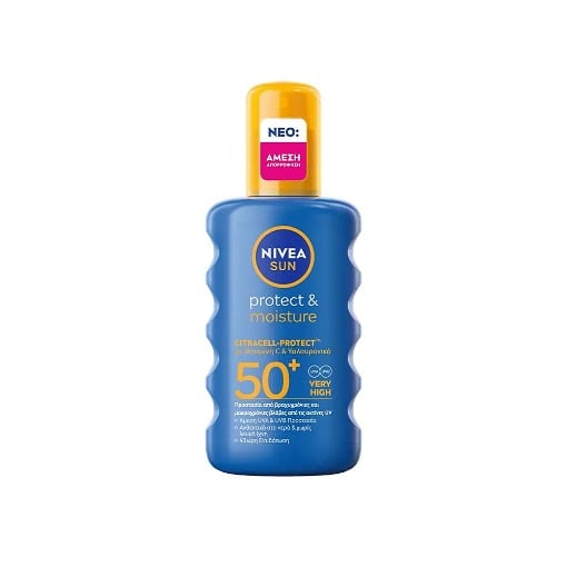 NIVEA SUN PROTECT & MOISTURE SPRAY (SPF 50+) - 200ml