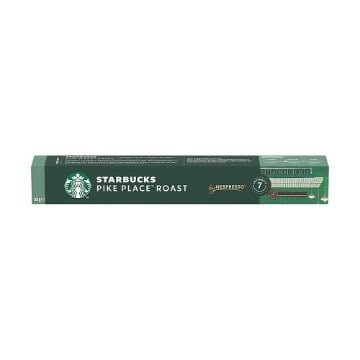 STARBUCKS ΚΑΦΕΣ ΚΑΨΟΥΛΕΣ NESPRESSO PIKE PLACE ROAST 10τμχ 53gr