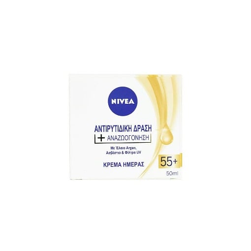 NIVEA ΚΡΕΜΑ ΗΜΕΡΑΣ 50ml - (ΑΝΤΙΡΥΤΙΔΙΚΗ +55)