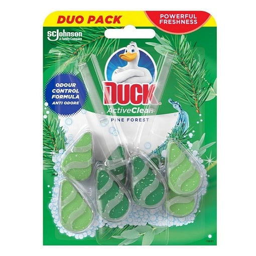 DUCK DUO PACK ACTIVE CLEAN PINE FOREST 2x38g