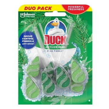 DUCK DUO PACK ACTIVE CLEAN PINE FOREST 2x38g