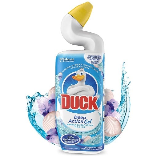 DUCK WC ΥΓΡΟ DEEP ACTION GEL ΦΡΕΣΚΑΔΑ ΘΑΛΑΣΣΑΣ 750ml