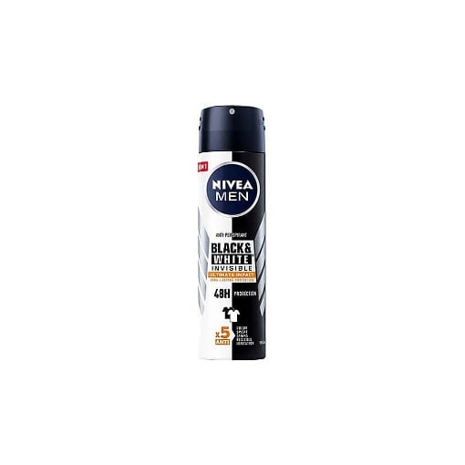 NIVEA SPRAY MEN INVISIBLE BLACK&WHITE ULTIMATE IMPACT 150ml