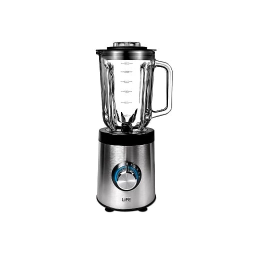 ΜΠΛΕΝΤΕΡ 800W ΜΕ ΓΥΑΛΙΝΗ ΚΑΝΑΤΑ 1.5l LIFE VELOCE