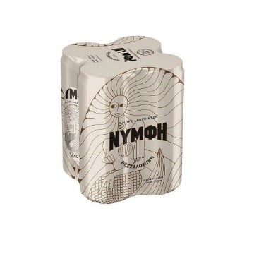 ΝΥΜΦΗ ΜΠΥΡΑ ΚΟΥΤΙ 4Χ500ml (3+1 ΔΩΡΟ)