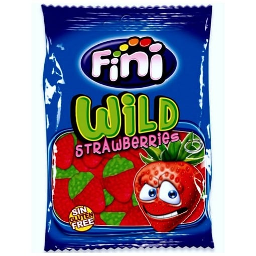 FINI ΖΑΧΑΡΩΤΑ 80g - (WILD STRAWBERRIES)