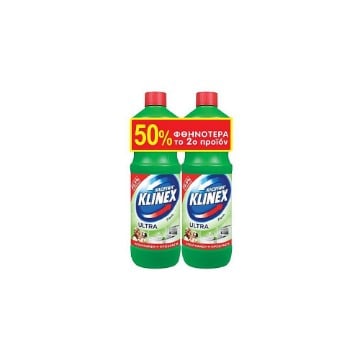KLINEX ΧΛΩΡΙΝΗ ΠΑΧΥΡΕΥΣΤΗ 2x1250ml - (FRESH) (το 2ο -50%)