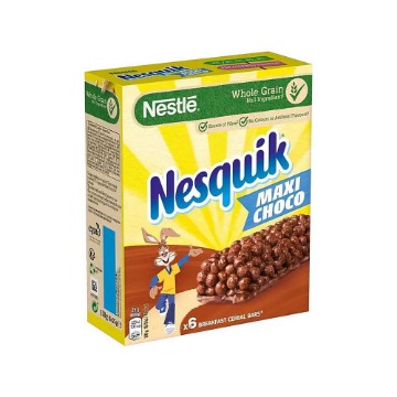 NESTLE BARS NESQUIK 25gr. - (MAXI CHOCO) (6τεμ)