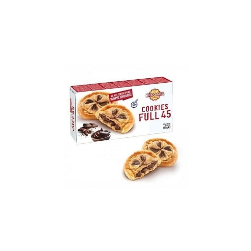 ΒΙΟΛΑΝΤΑ COOKIES FULL 45 150gr. - (ΜΑΥΡΗ ΣΟΚΟΛΑΤΑ)
