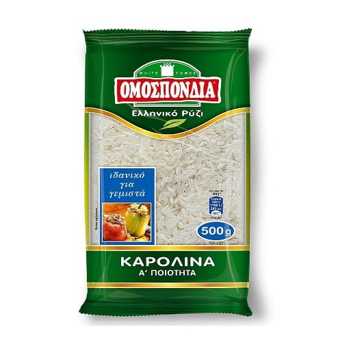 ΟΜΟΣΠΟΝΔΙΑ ΡΥΖΙ ΚΑΡΟΛΙΝΑ 500gr.