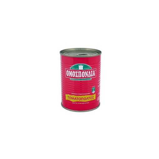 ΟΜΟΣΠΟΝΔΙΑ ΤΟΜΑΤΟΠΟΛΤΟΣ (22-24%) 410gr.