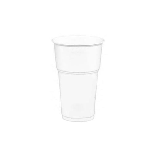 ΠΟΤΗΡΙ ΦΡΑΠΕ ΛΕΥΚΟ 330ml (50τεμ.) - (Νο 508) - (LUX-PLAST)-ΕΙΣΑΓ
