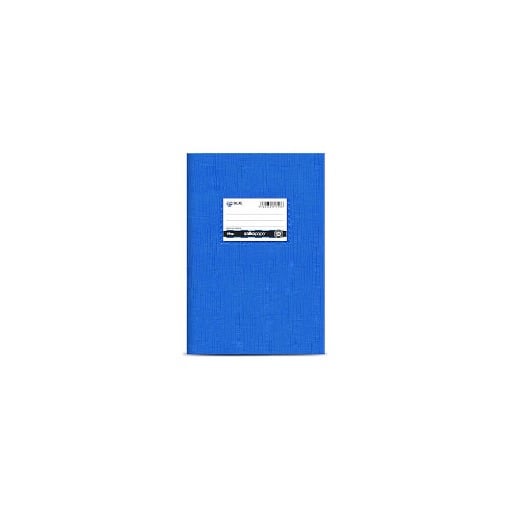 ΤΕΤΡΑΔΙΟ ΠΛΑΣΤΙΚΟ ΡΙΓΕ 50ΦΥΛΛΩΝ - ΜΠΛΕ  17x25cm (1140)