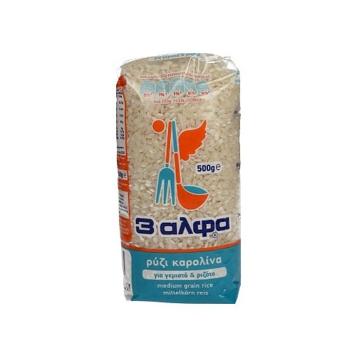 3Α ΡΥΖΙ ΚΑΡΟΛΙΝΑ (500gr.)