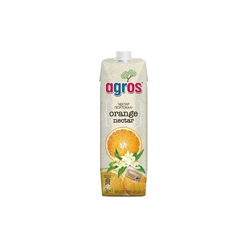 AGROS ΧΥΜΟΣ 1 lit - (ΝΕΚΤΑΡ ΠΟΡΤΟΚΑΛΙ)