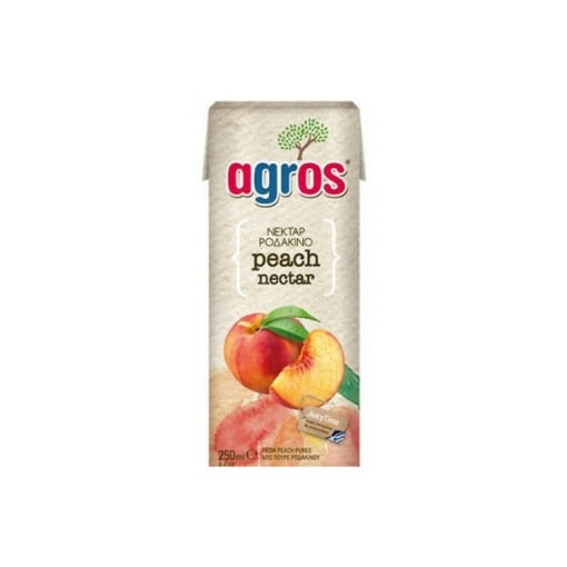 AGROS ΧΥΜΟΣ 250ml - (ΡΟΔΑΚΙΝΟ)
