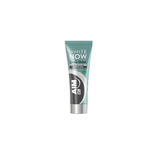 AIM WHITE NOW 75ml - (DETOX CHARCOAL)