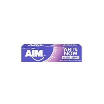 AIM WHITE NOW 75ml - (TIME CORRECT) (ΟΔΟΝΤΟΚΡΕΜΑ)