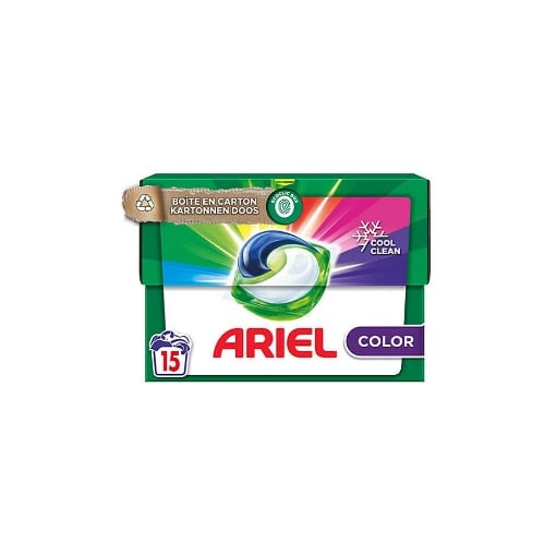 ARIEL ΥΓΡΕΣ ΚΑΨΟΥΛΕΣ  ALL IN 1 (15τεμ.) - (COLOR)