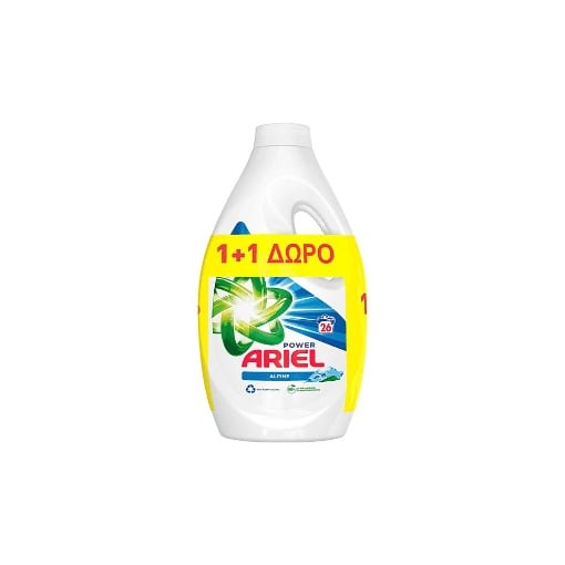 ARIEL ΥΓΡΟ  26μεζ. - (1,30lt) (ALPINE) (1+1 ΔΩΡΟ)