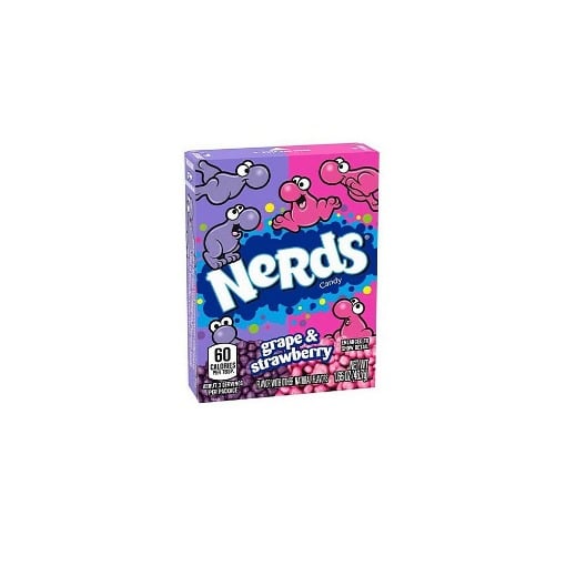 NERDS ΚΑΡΑΜΕΛΑΚΙΑ GRAPE&STRAWBERRY 46gr