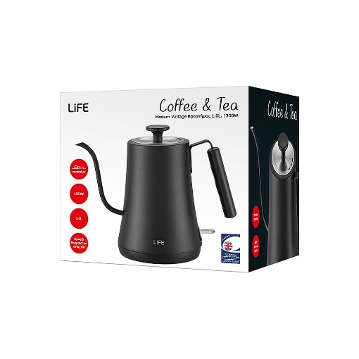 ΒΡΑΣΤΗΡΑΣ MODERN VINTAGE 1L 1.350W LIFE COFFEE & TEA